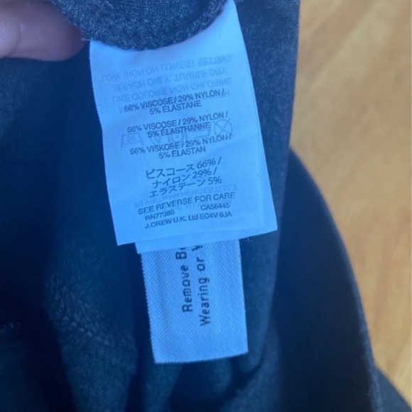 J.Crew Grey Pixie pants - Picture 7 of 7